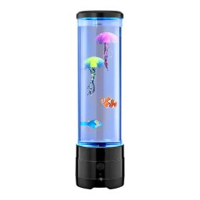 VEVOR Sensory Bubble Tube Lamp, 16 Color Changing Light Effects, Water Fish Lamp with Built-in Bluetooth Speaker & White Noise