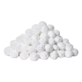 VEVOR Pool Filter Balls for Sand Filter, 1.5 lbs, Filter Balls Replace Pool Filter Sand, Reusable Polyester Fiber Filter Media Balls with Wash Ba